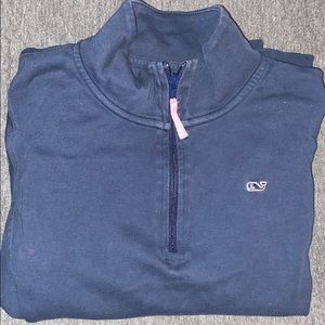 Vineyard Vines - 3/4 zip (navy)